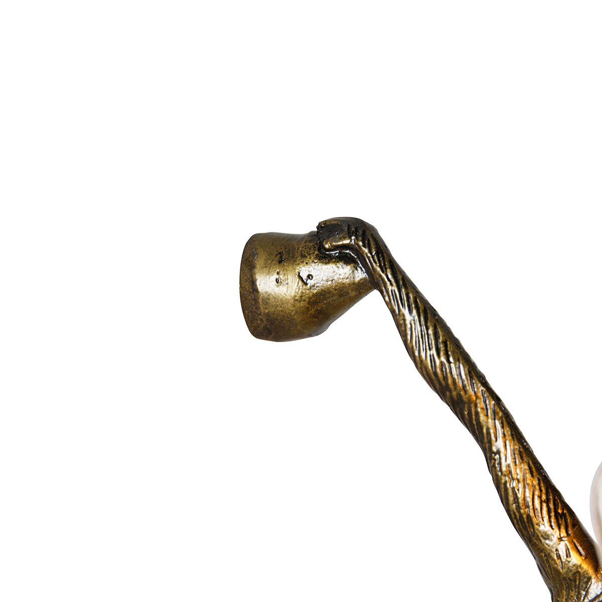 Klassieke wandlamp goud - Animal Monkey