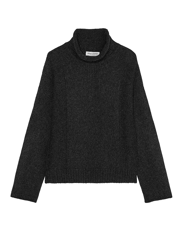 MARC O'POLO Rollkragenpullover  schwarz