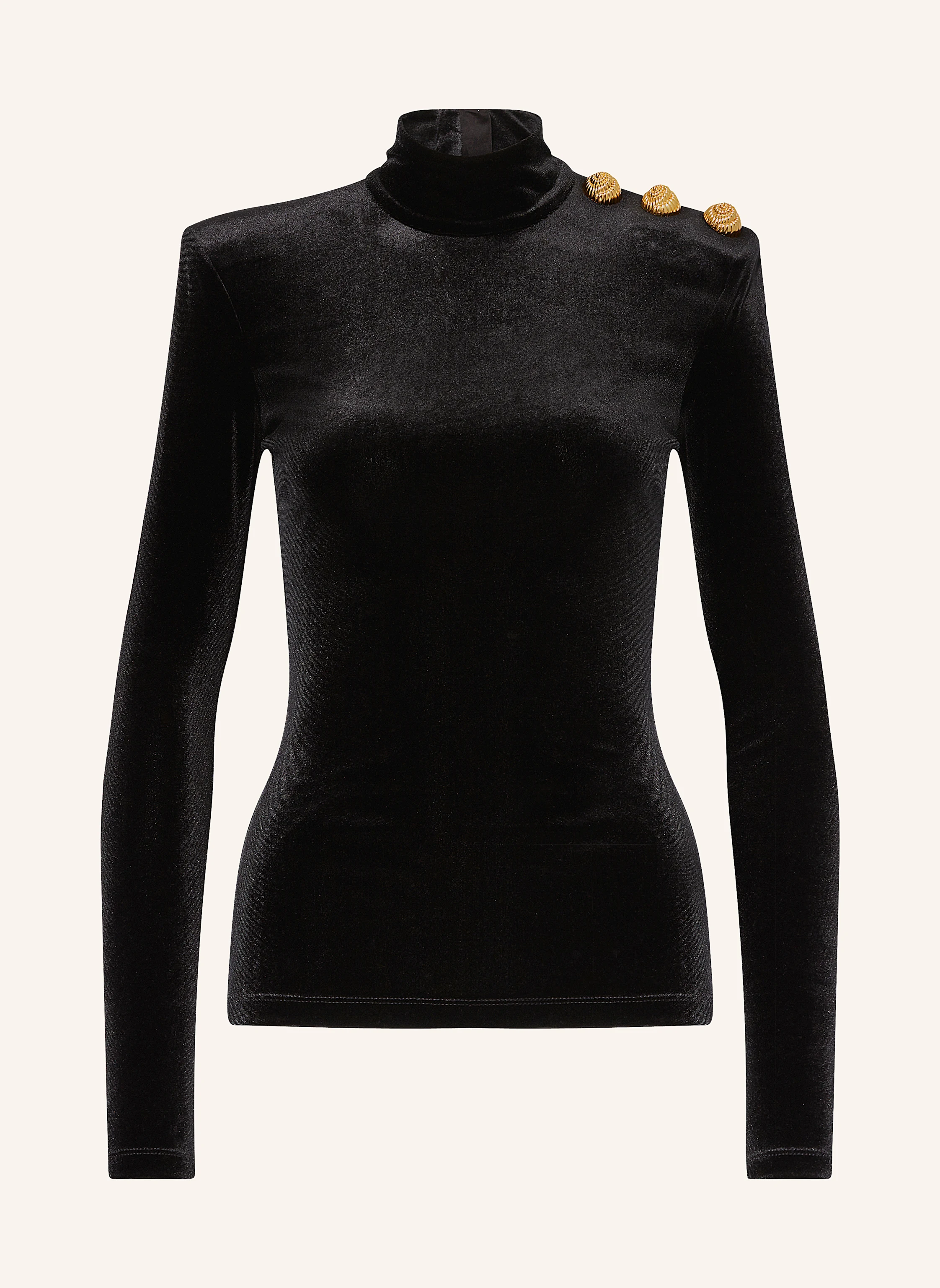 BALMAIN Longsleeve aus Samt