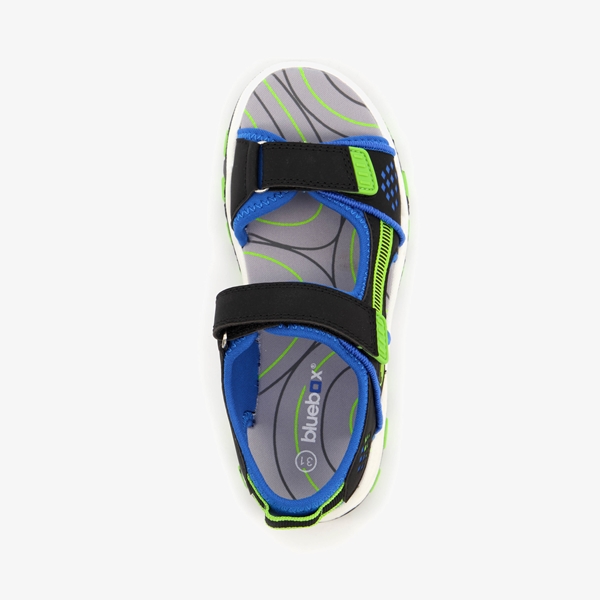 Blue Box jongens sandalen met groene details