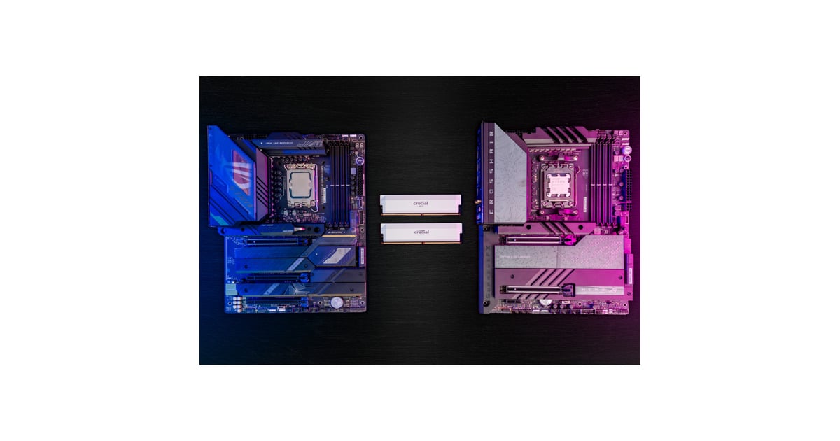 Crucial32 GB DDR5-6000 (2x 16 GB) Dual-Kit werkgeheugen  (Wit, CP2K16G60C36U5W, XMP 3.0, EXPO)