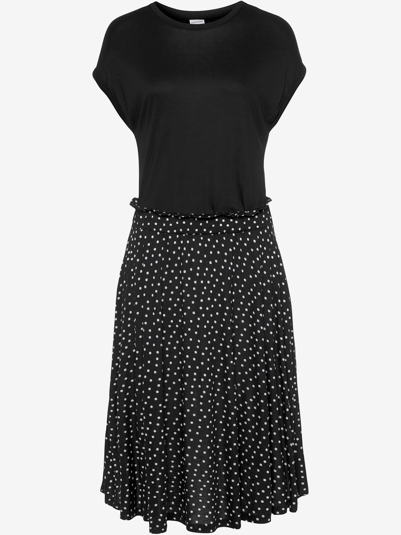 Robe en jersey aspect 2 en 1
