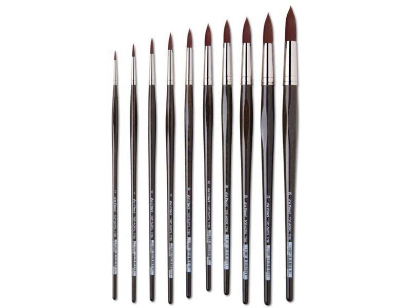 Da Vinci Acrylpinsel Top-Acryl, rund