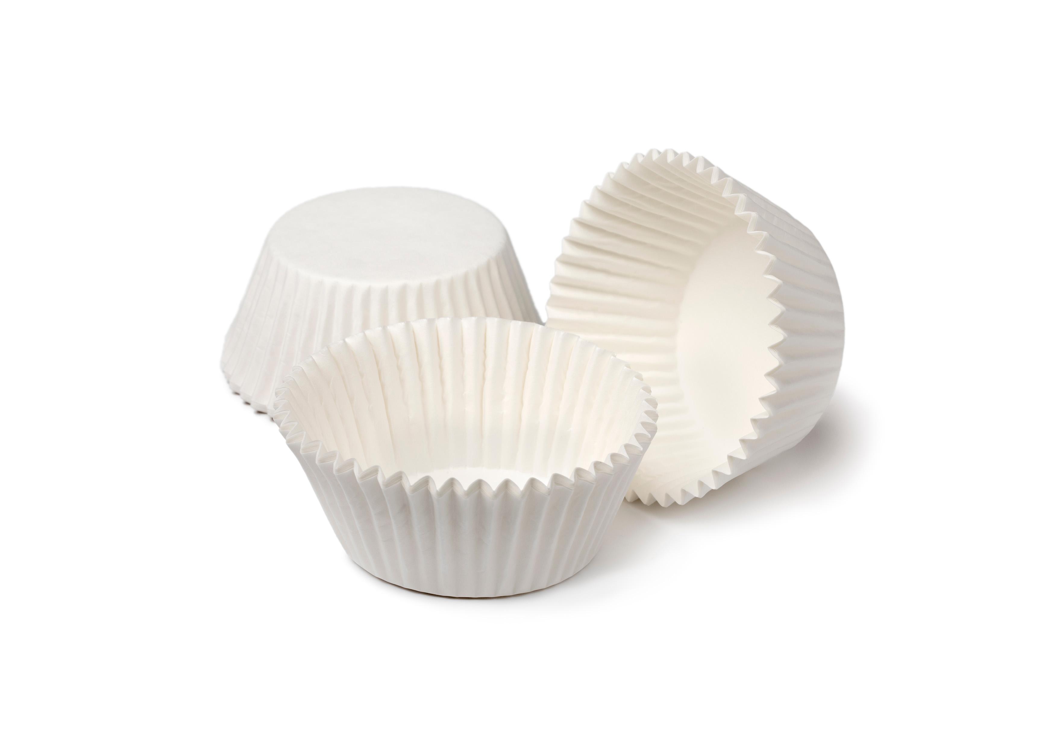 CAISSETTES D.7.5CM BLANC X 80 PIECES
