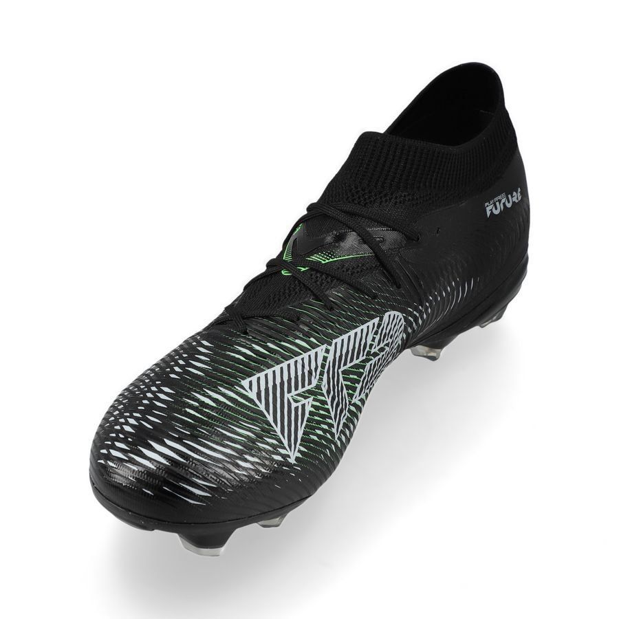 PUMA Future 8 Match FG/AG Eclipse - Noir/Cool Light Gray/Vert