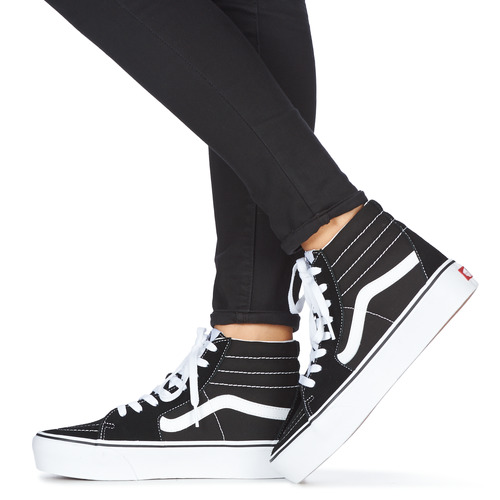 Vans - UA SK8-HI PLATFORM 2.0 - Noir / Blanc