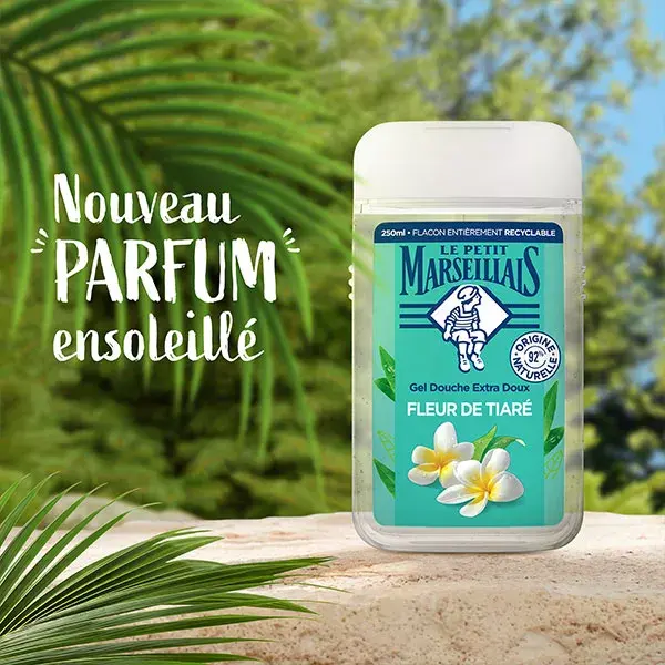Le Petit Marseillais Gel de banho extra suave Flor de Tiare 250ml