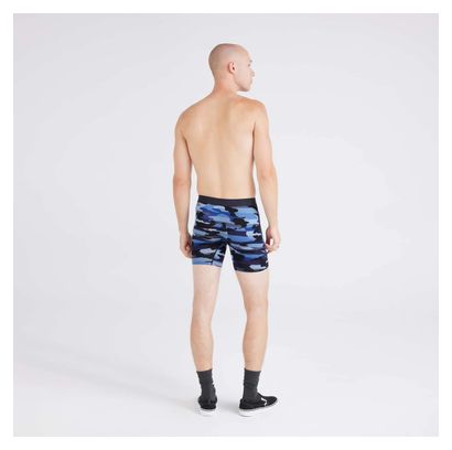 Boxer SAXX Vibe Xtra Camo Bleu Homme