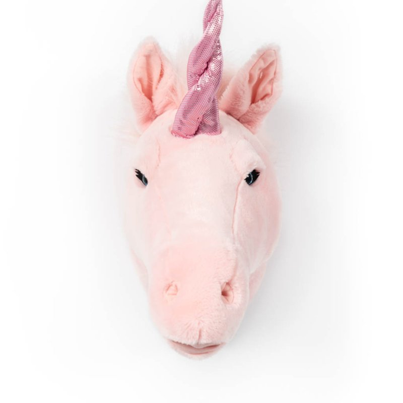 Dierenkop unicorn roze