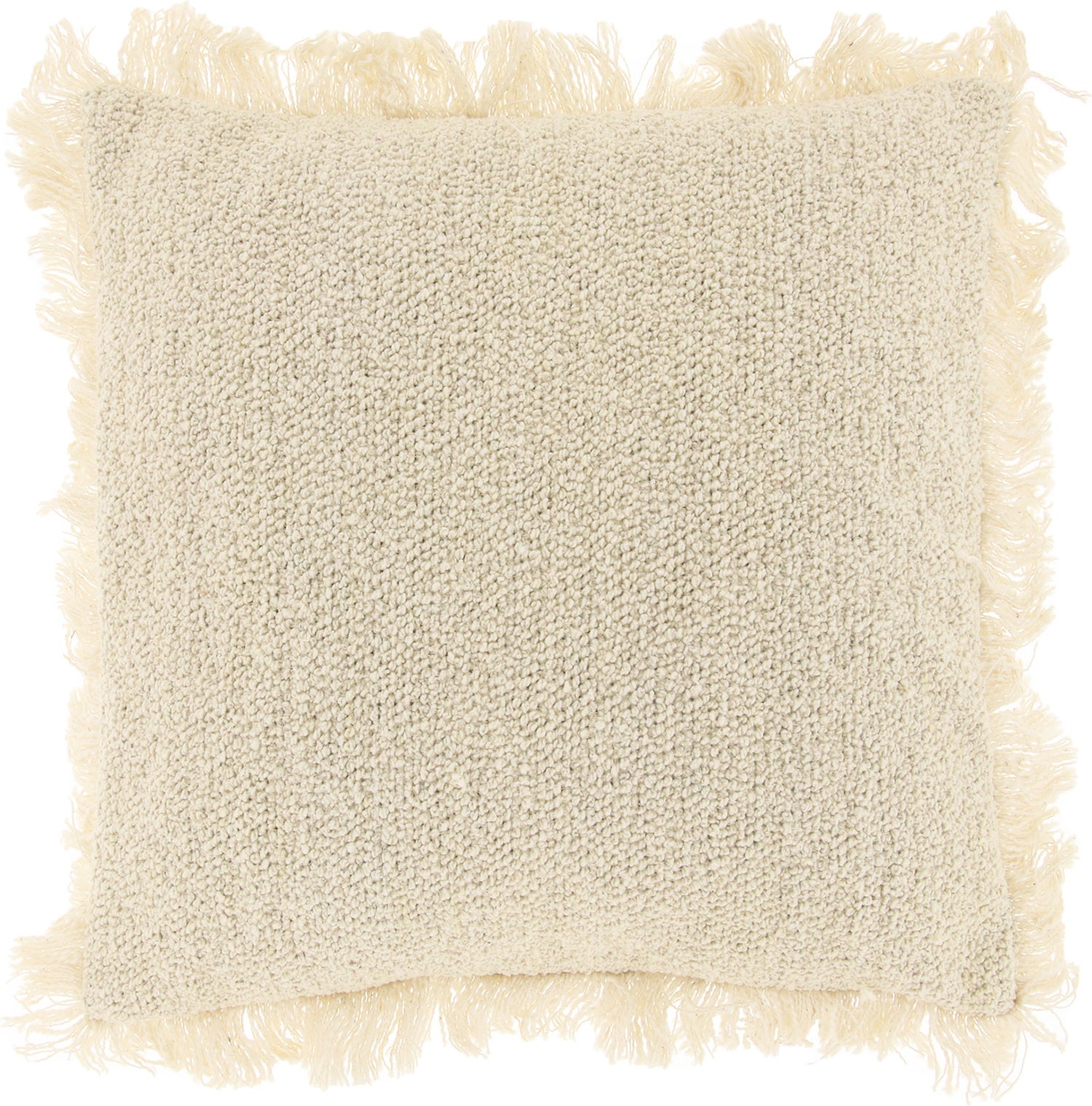 Unique Living sierkussen Kenley crème 45 x 45 cm