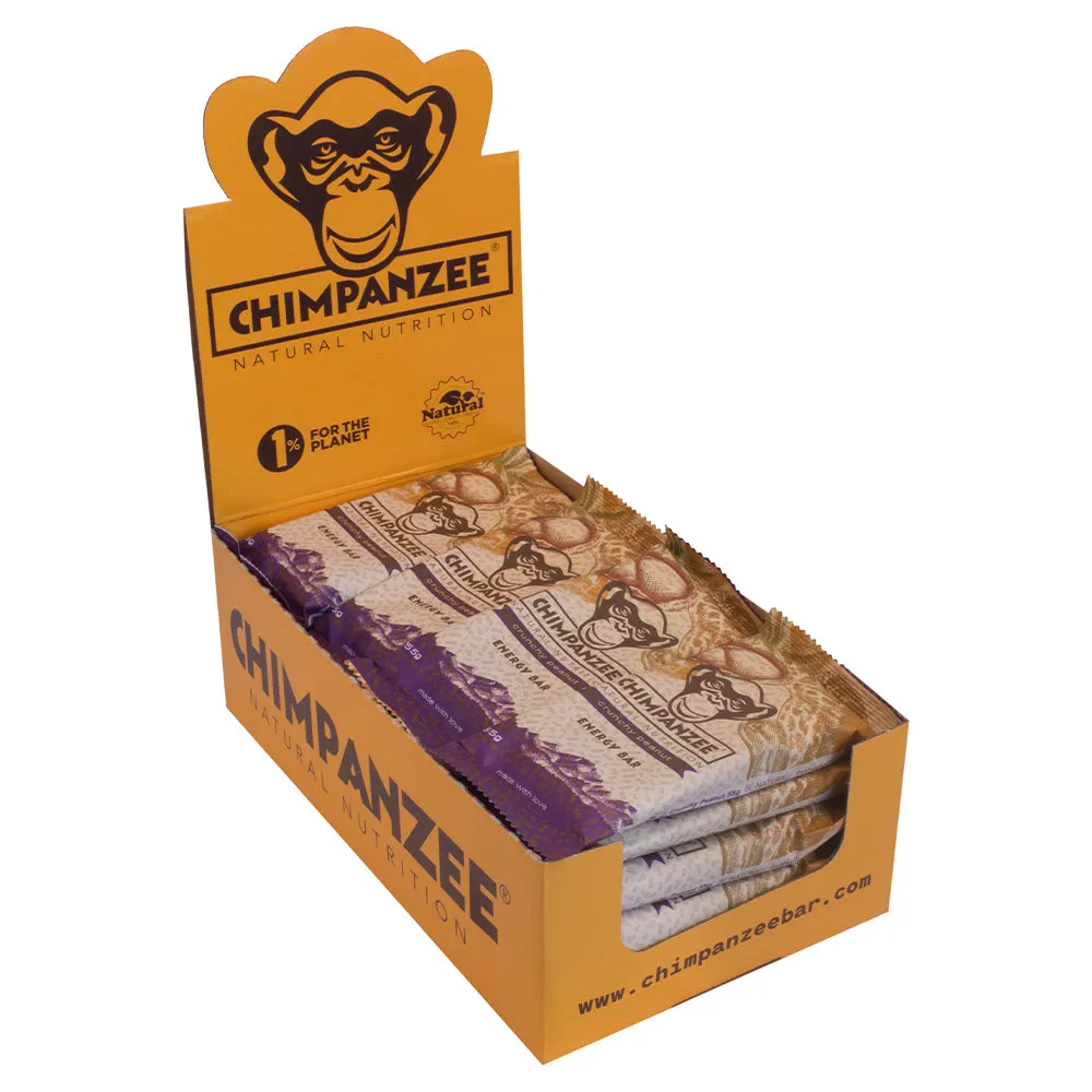 Chimpanzee -  Riegel Energy Bar Knusprige Erdnüsse 20 Stück