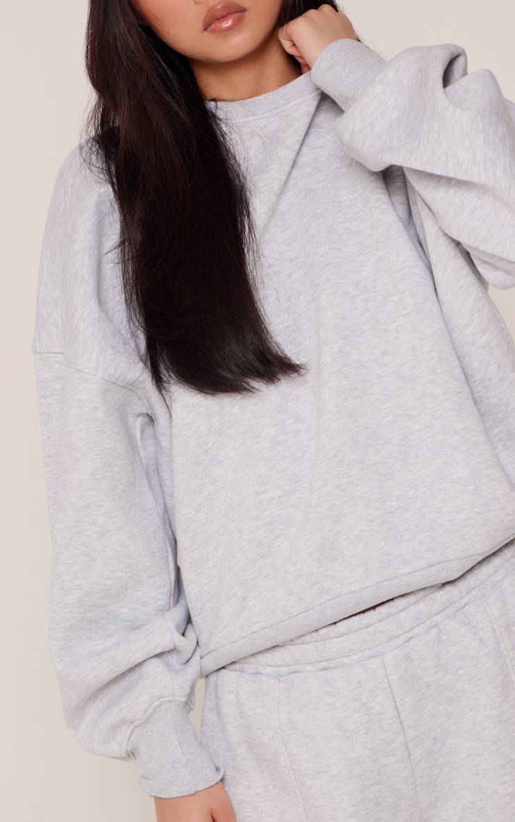 Sweat-shirt Oversize À Manches Ballon