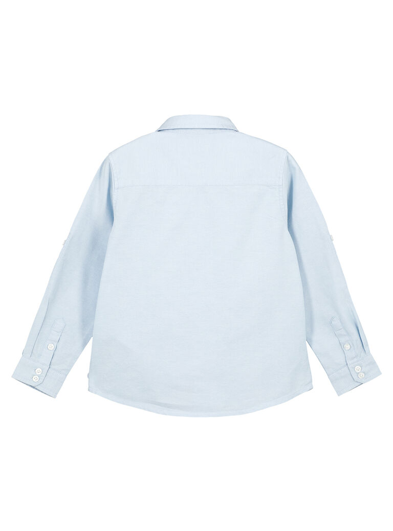 Chemise Bleu en oxford