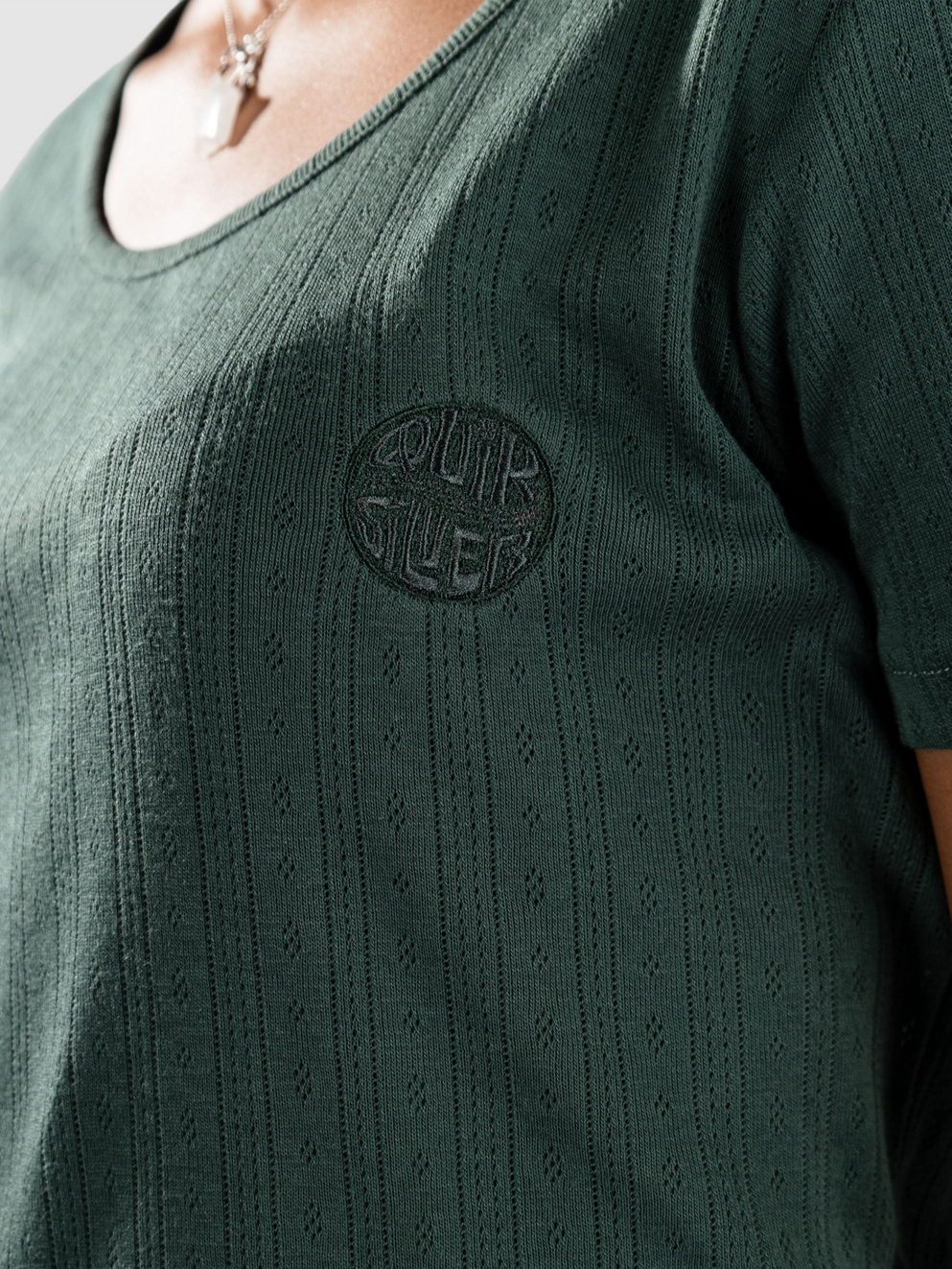 Quiksilver Uni Fabric Interest T-Shirt forest