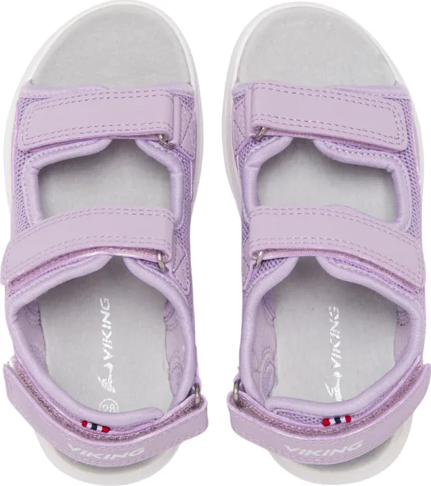 Viking Footwear Kid's Anchor Sandal 3v Lilac