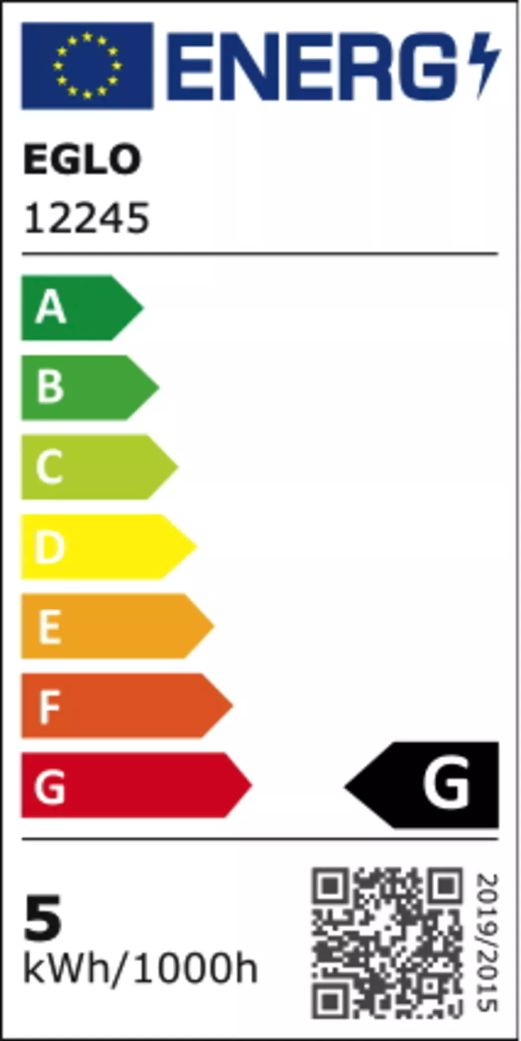 LED-Globeform E27/4,9Watt/Energie G