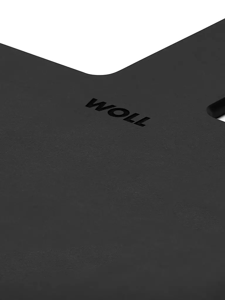 WOLL Schneidebrett CUT and SERVE 49x25cm Schwarz schwarz