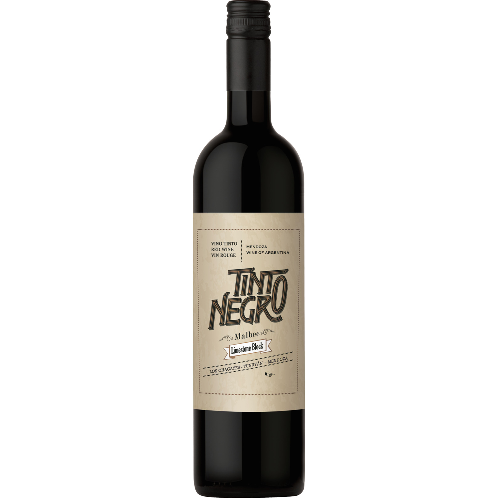 Tinto Negro Malbec Limestone Block 75 cl