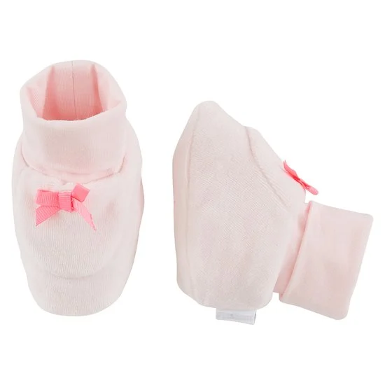 Chaussons nœuds Lapin Câlin   Rose        de               P'tit bisou