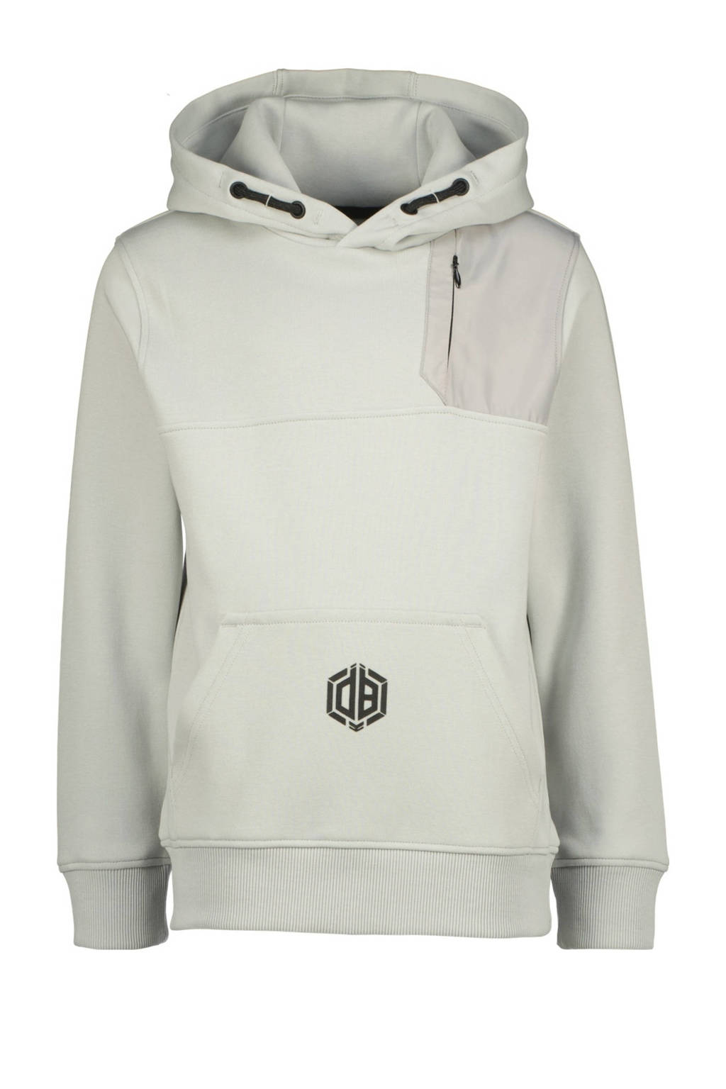 Vingino hoodie Norby grijswit