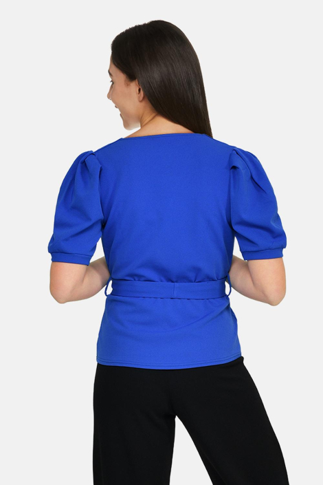 SisterS point blauwe dames blouse
