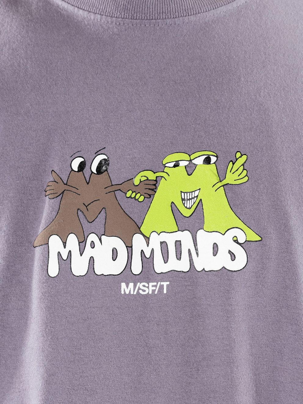 Misfit Shapes Moodtanks T-Shirt pigment mauve