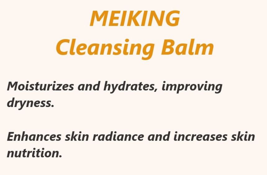 MEIKING - Reinigende balsem