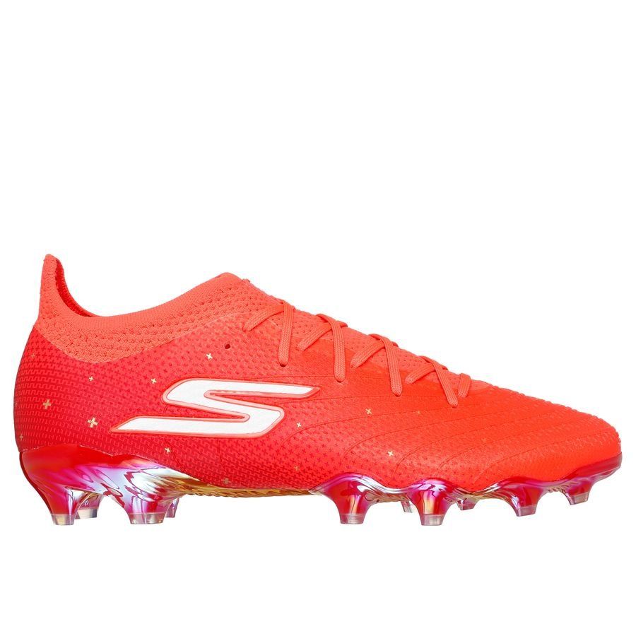 Skechers SKX_1.5 Low Elite FG Harry Kane Player Edition - Rouge/Blanc ÉDITION LIMITÉE