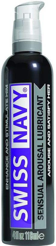 Swiss Navy - Sensual Arousal - Tintelend Glijmiddel op Waterbasis 118 ml