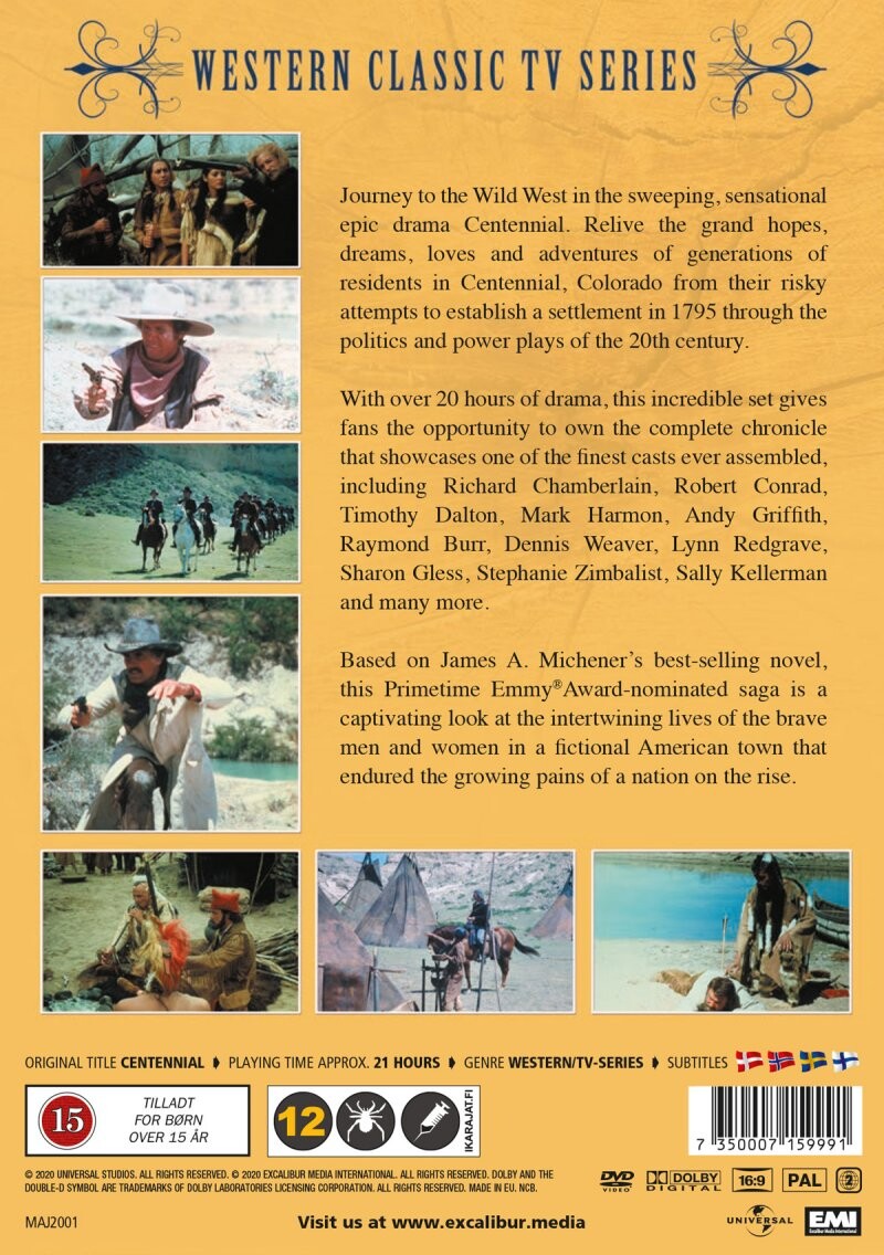 Coloradosagaen - DVD