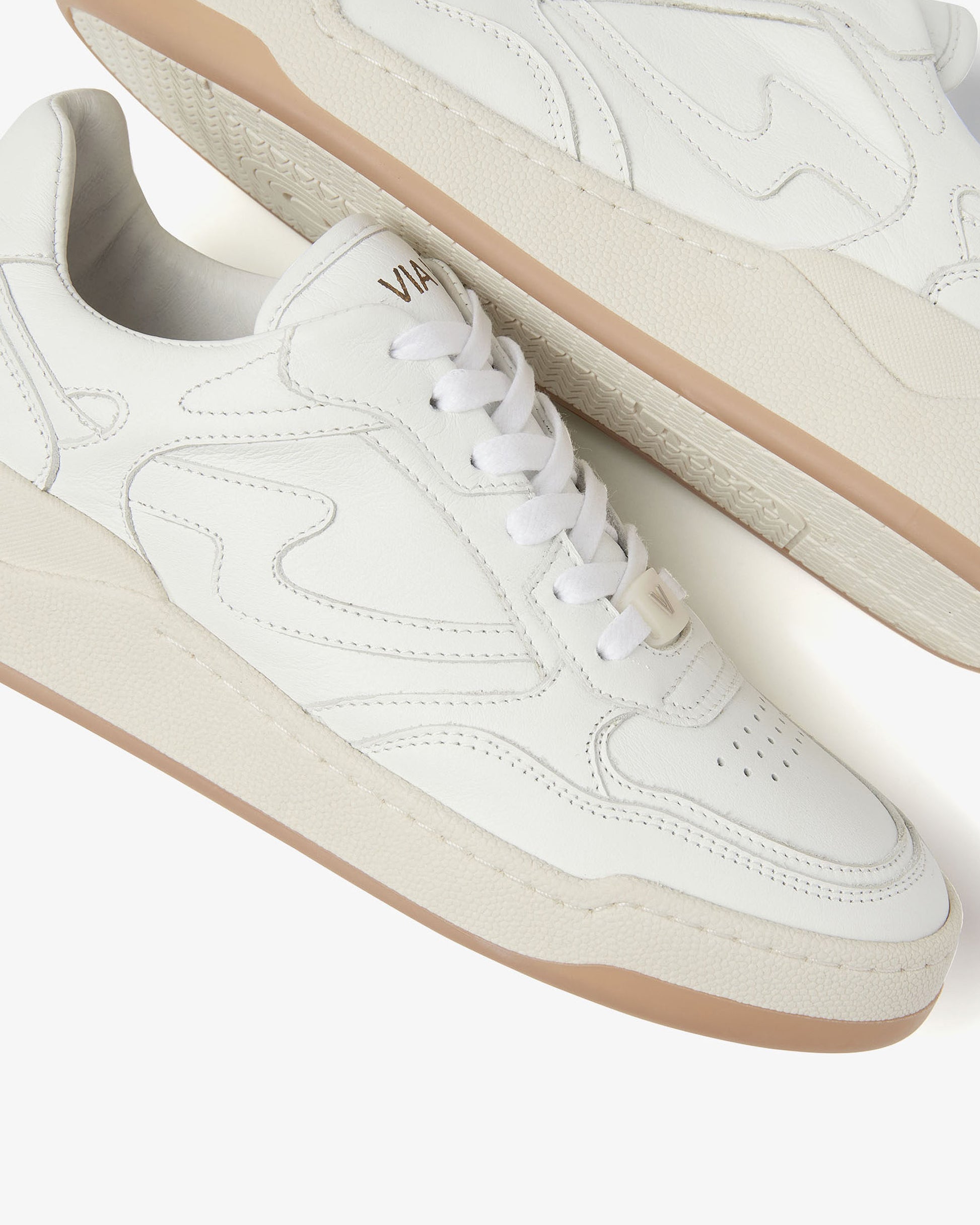 VIA VAI witte dames sneakers Sam Levi