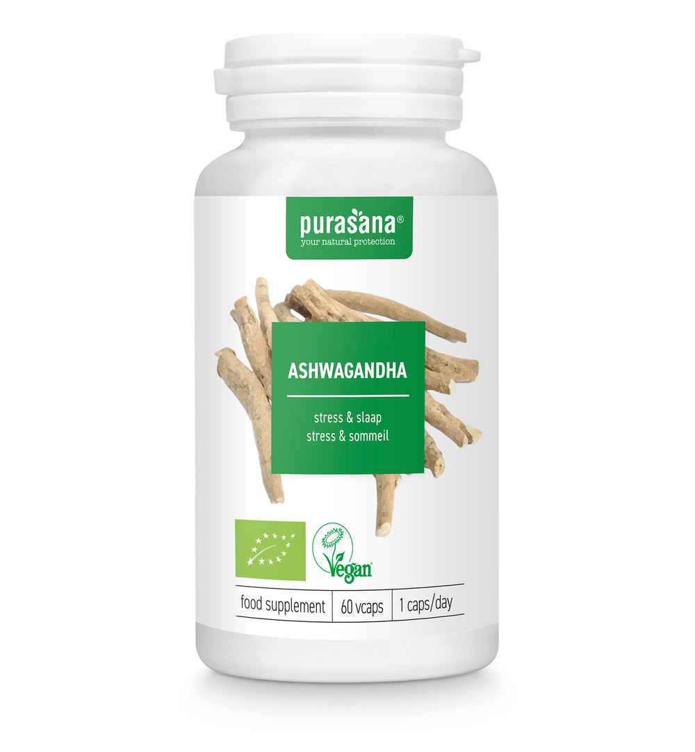 Purasana Ashwagandha Vegan Bio (60 vega capsules)