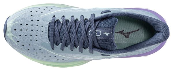 Chaussures Running Mizuno Wave Skyrise 6 Bleu/Violet Femme