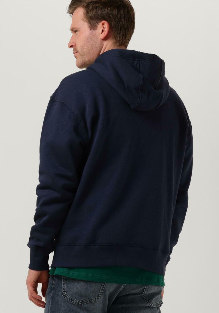 TOMMY JEANS donkerblauwe tommy jeans sweater tjm reg linear hoodie