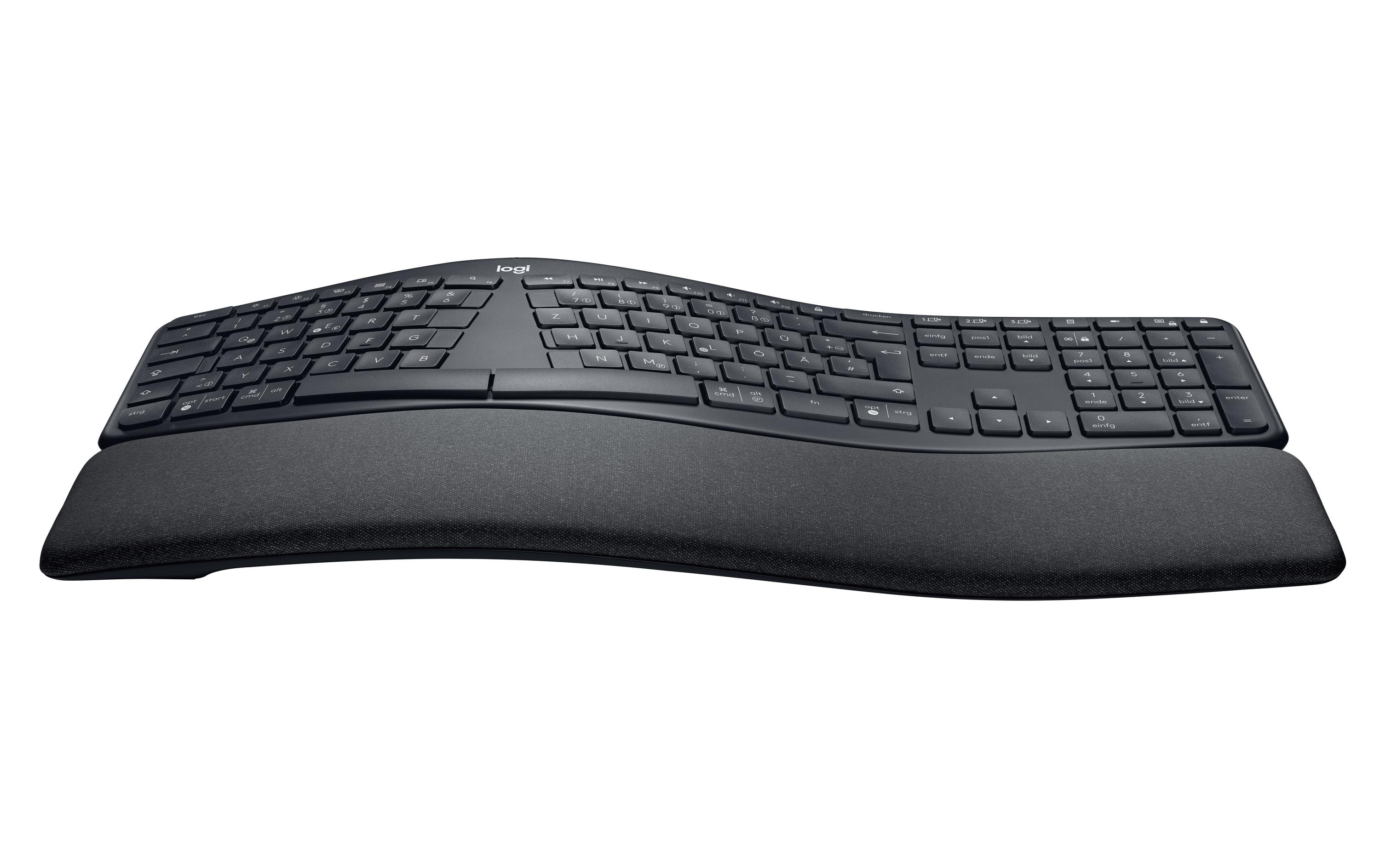 Tastatur Ergo K860Ergonomische und kabellose Tastatur