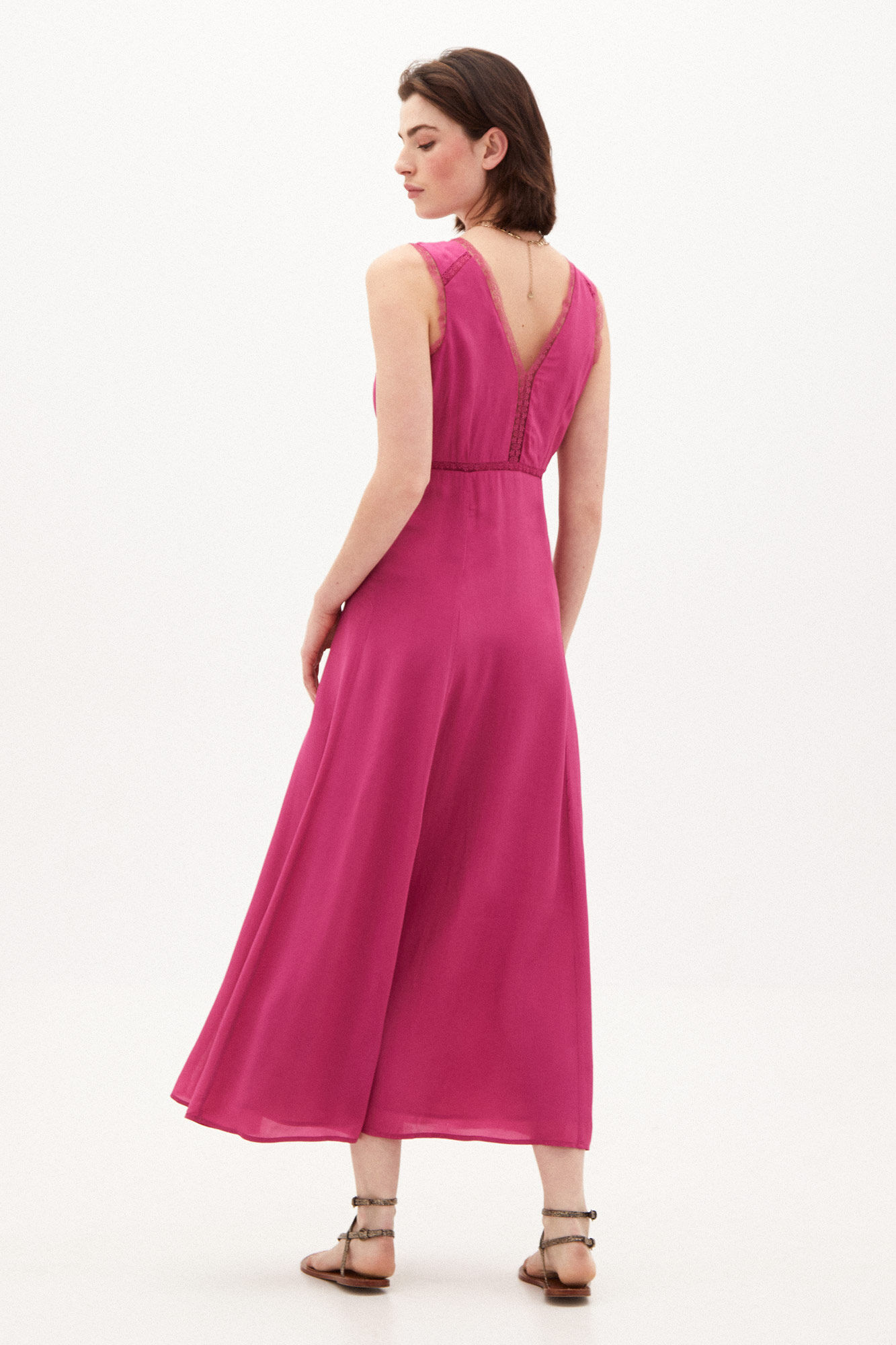 Vestido longo Megan Lingerie - Rosa