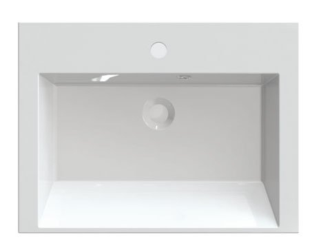 Sapho Orinoko wastafel 60x45cm