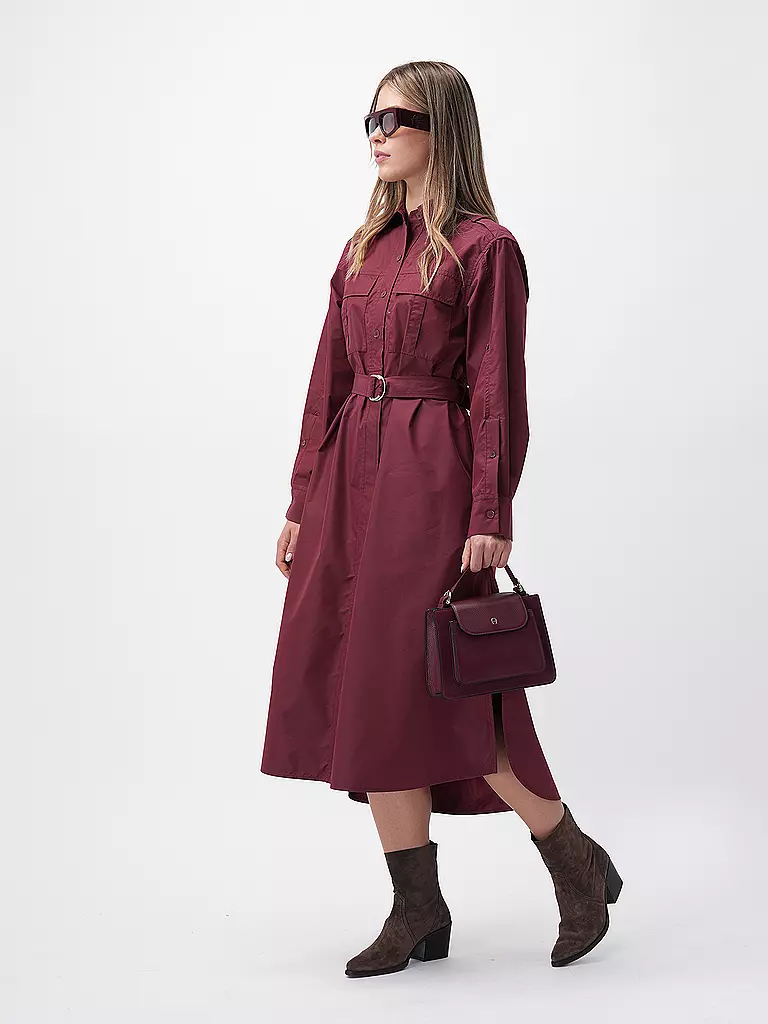 PHILLIP LIM Maxikleid dunkelrot