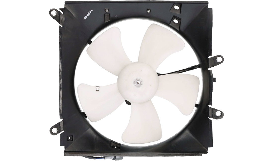 Ventilator, motorkøling