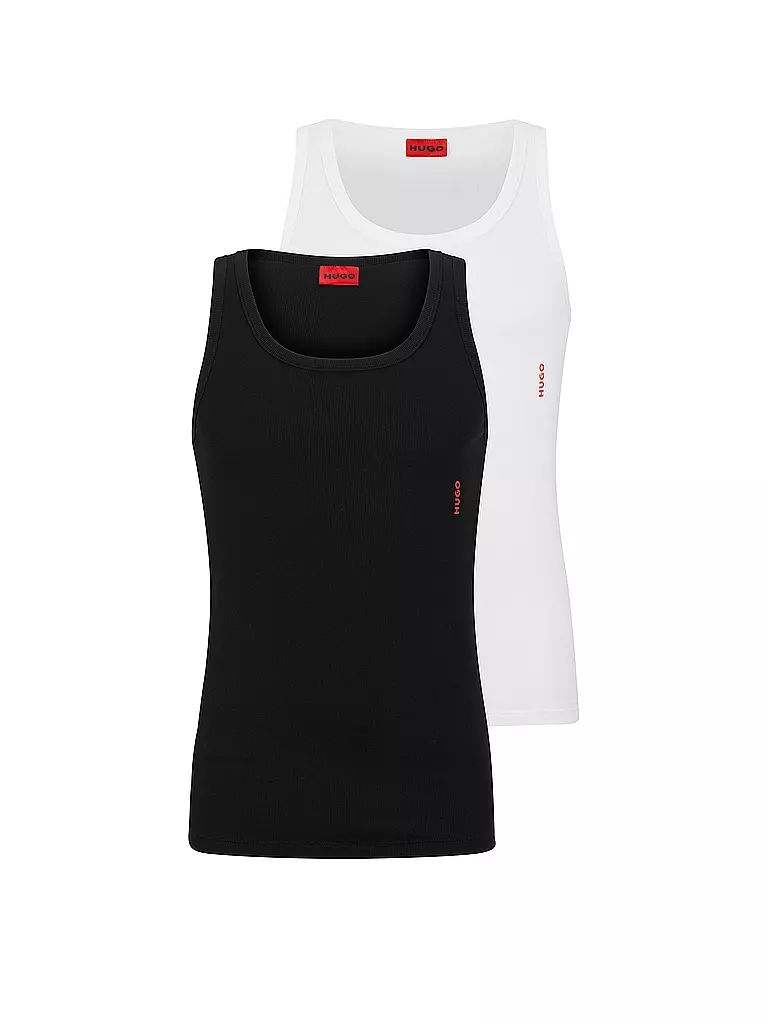 HUGO Shirt 2er Pkg. weiss
