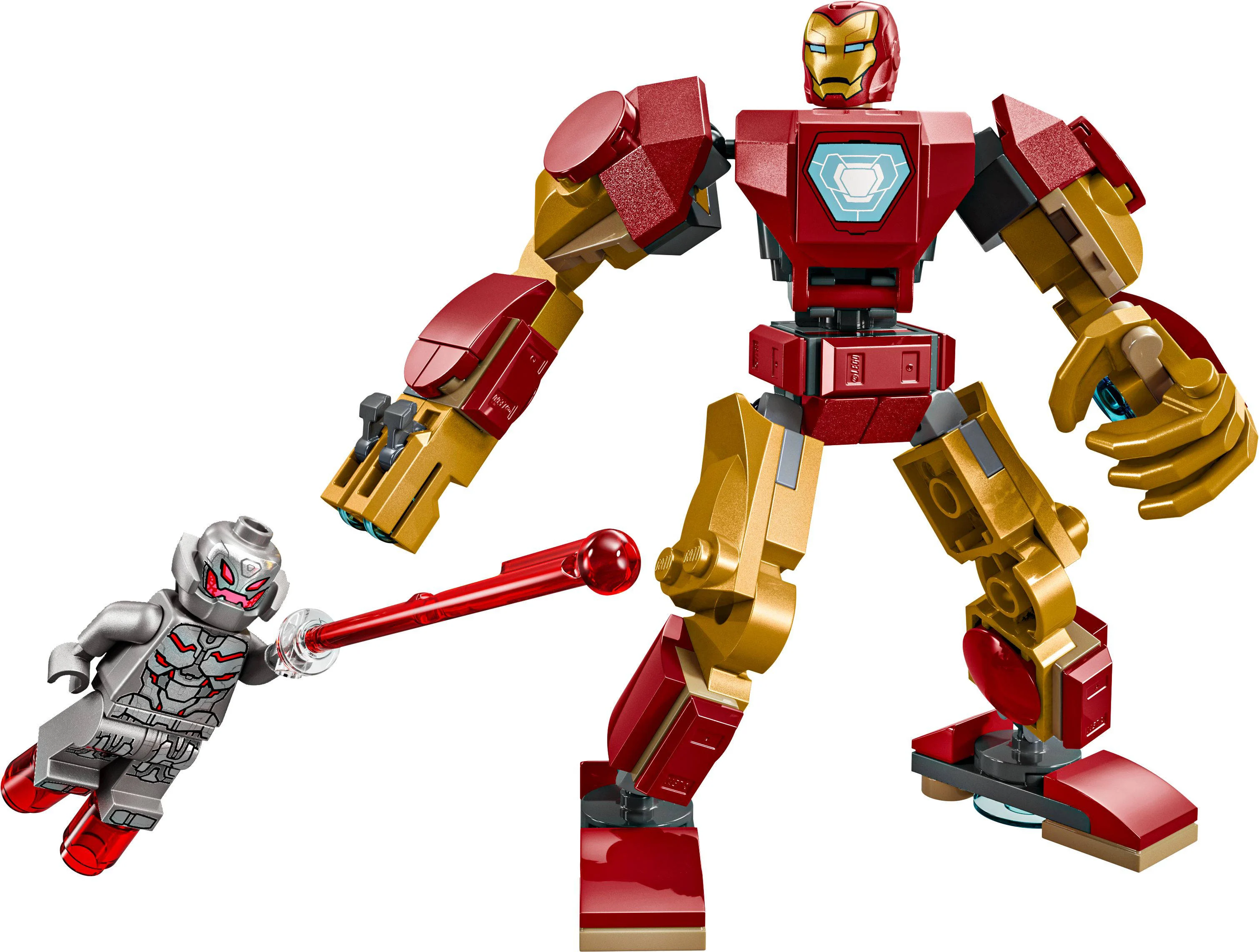LEGO Marvel Iron Man mecha vs. Ultron speelset 76307