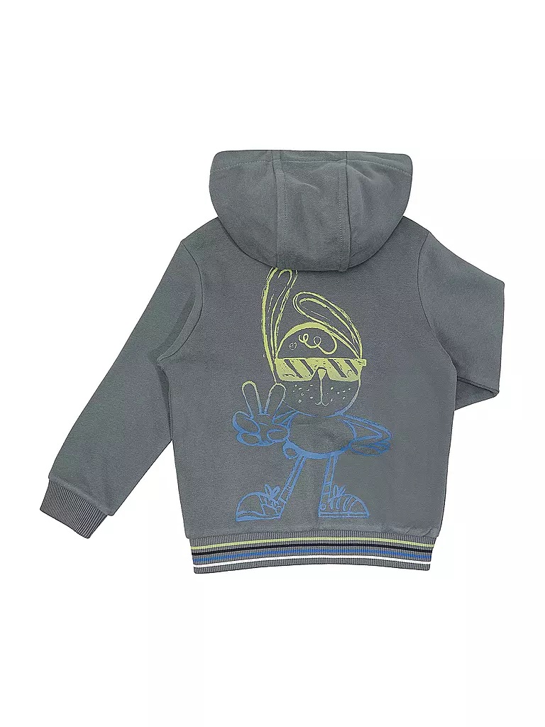 S.OLIVER Jungen Sweatjacke  grau