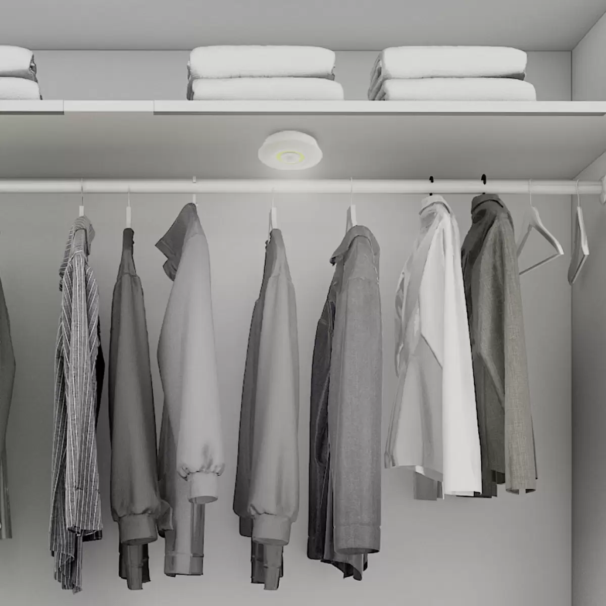 Leuchte mit Bewegungssensor HandyLUX Top Bright weiss