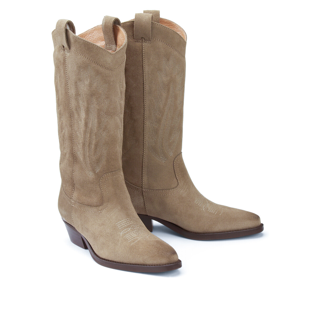 JONAK<br>Botas de couro Santiags Delea