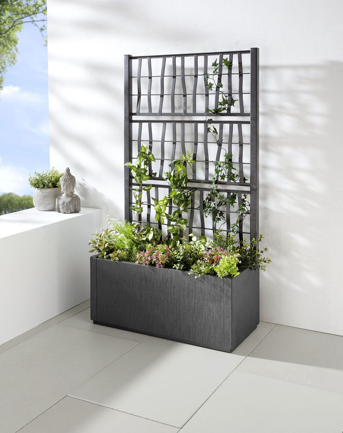 Pflanzkasten aus recyceltem Polypropylen