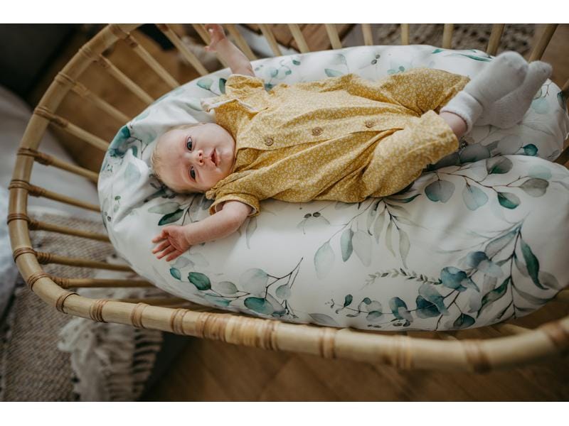 Rotho Babydesign Stillkissen Multi Natural Leaves Multifunktionelles Stillkissen