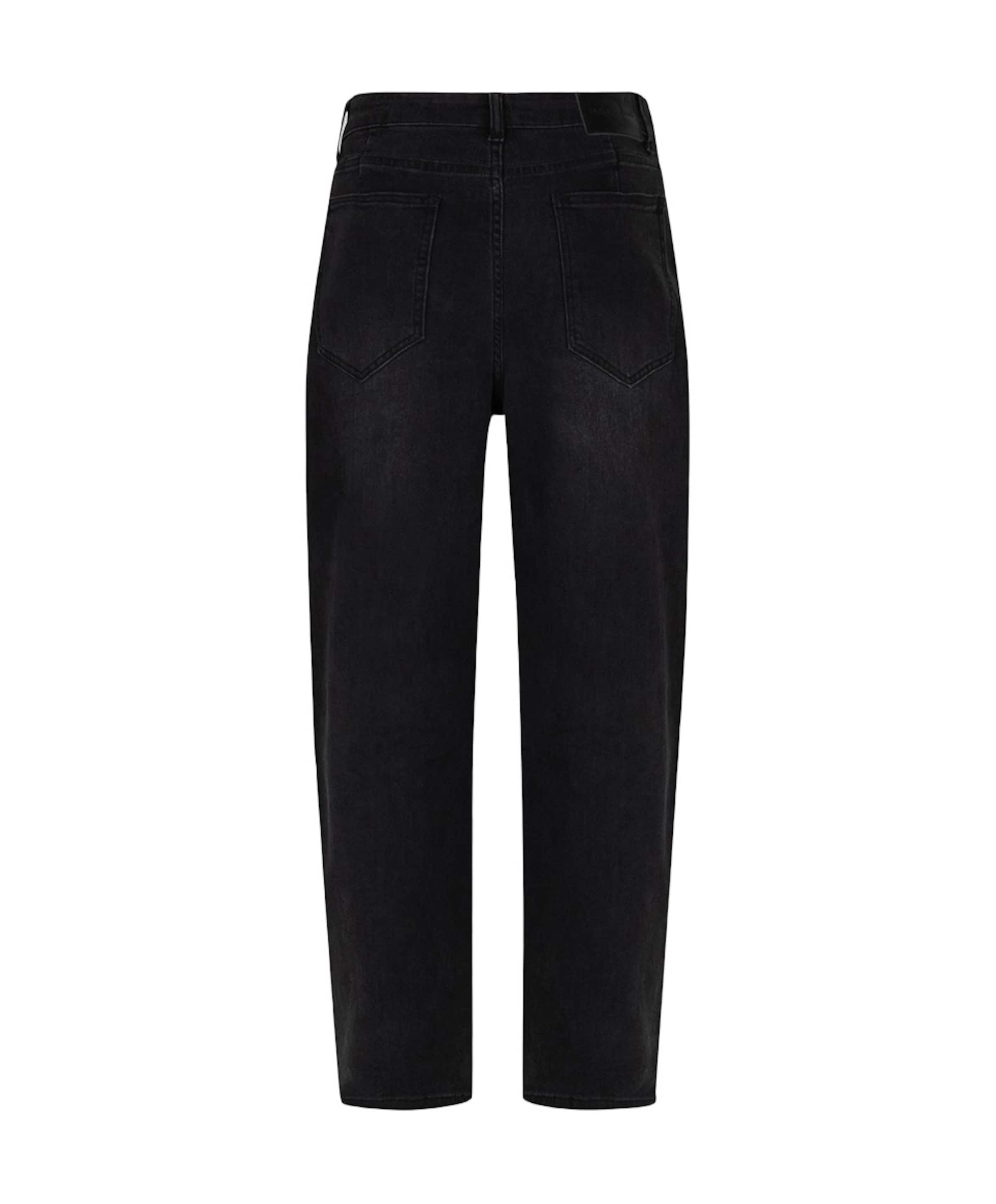 EsQualo Barrel denim dames jeans bordeaux