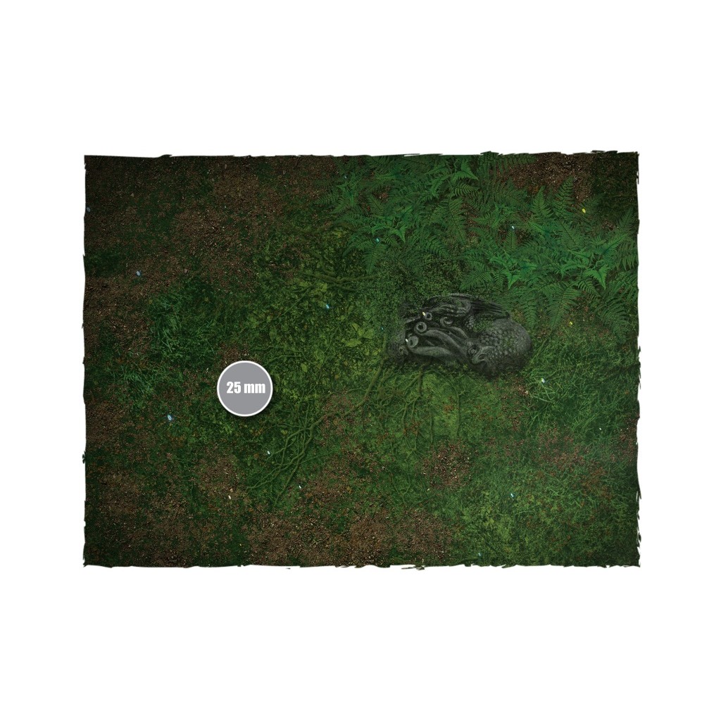 Terrain Mat Mousepad - Mythos Grove - 90x90