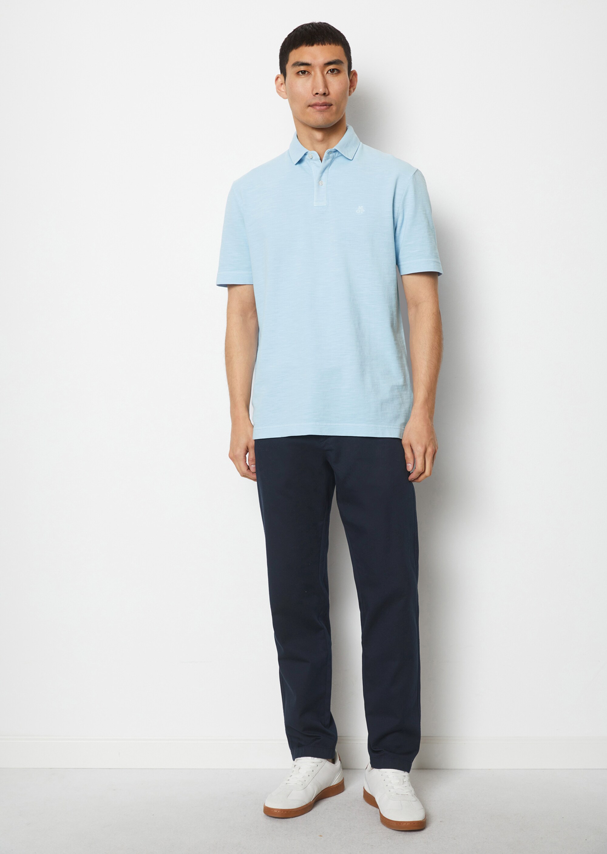 DfC Poloshirt Piqué regular in Piqué-Slub-Qualität