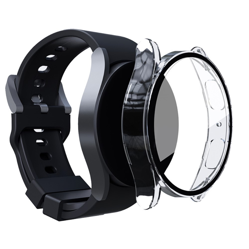 Samsung Galaxy Watch 5 / 4 (40 mm) Hardcase Bumper   Display Schutzglas - Transparent